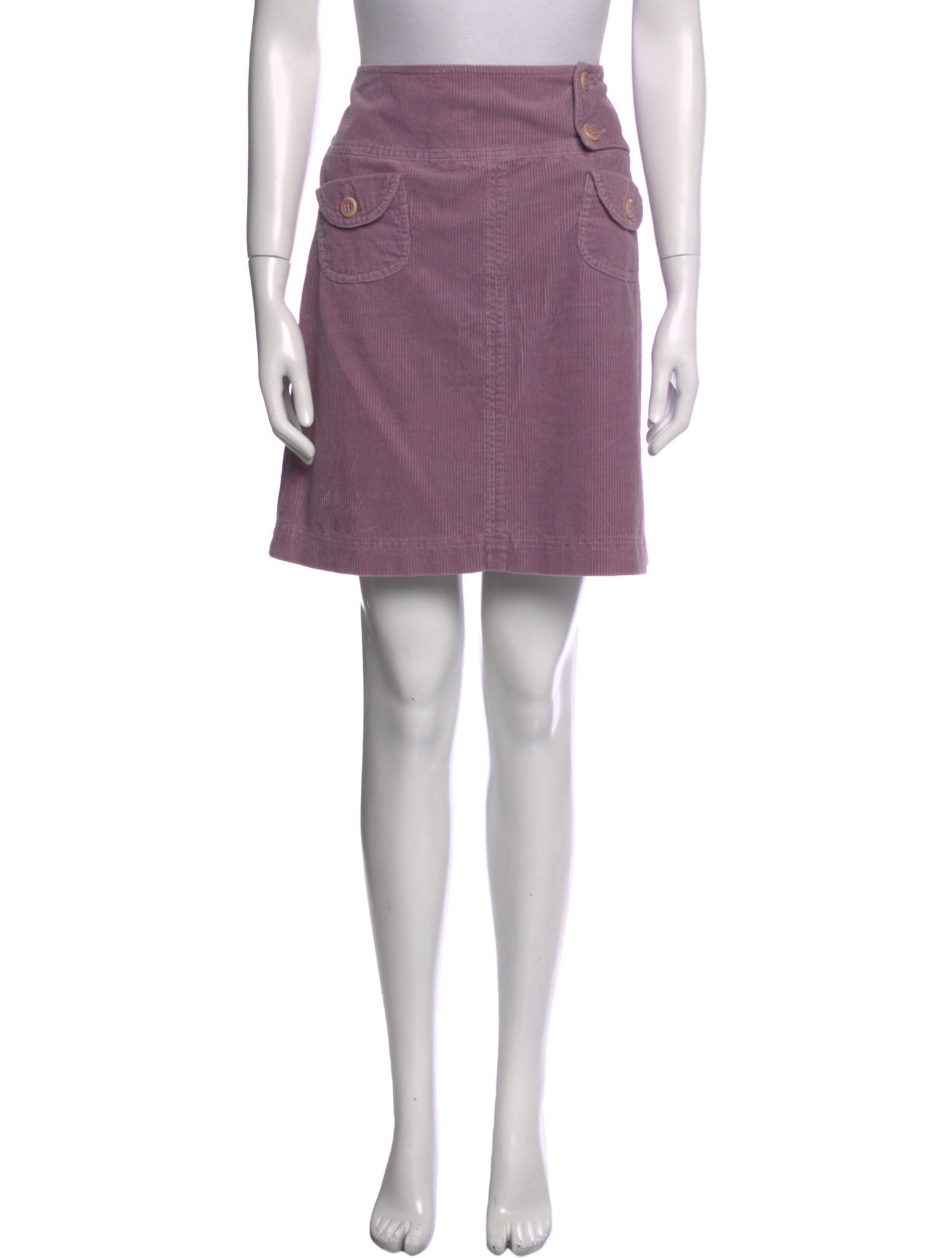 Weekend Max Mara Distressed Accents Mini Skirt