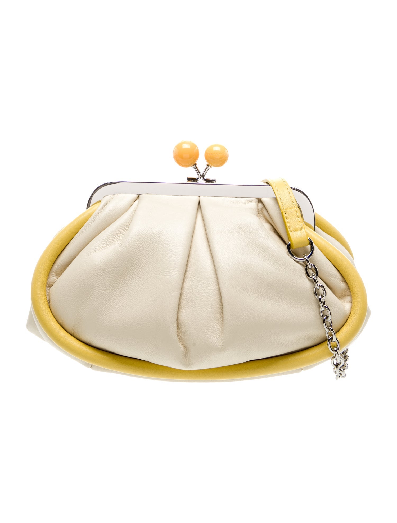 Weekend Max Mara Leather Evening Bag