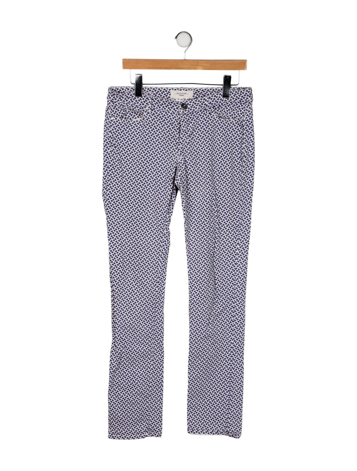 Weekend Max Mara Mid-Rise Straight Leg Jeans