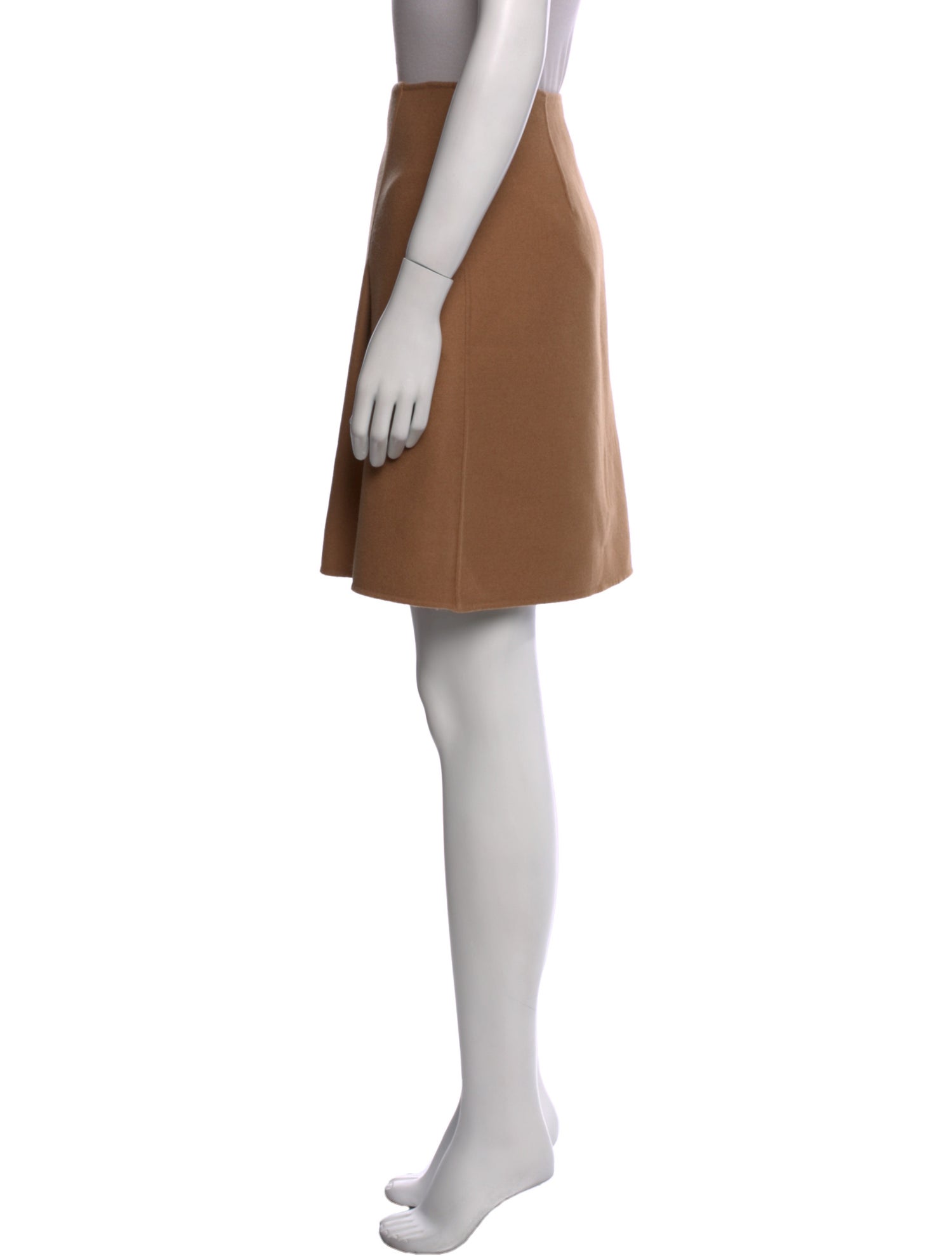 Weekend Max Mara Virgin Wool Knee-Length Skirt