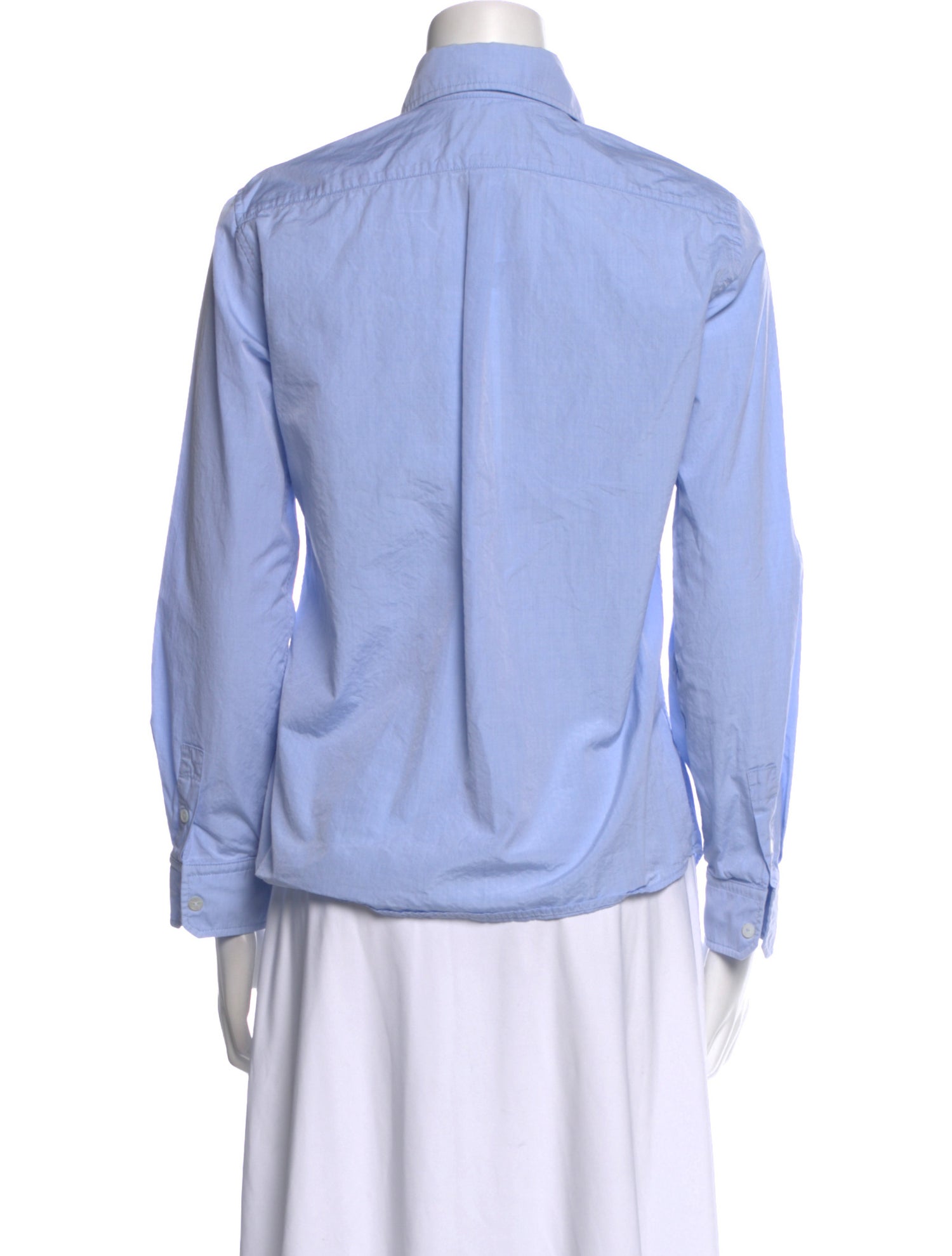 Weekend Max Mara Long Sleeve Button-Up Top