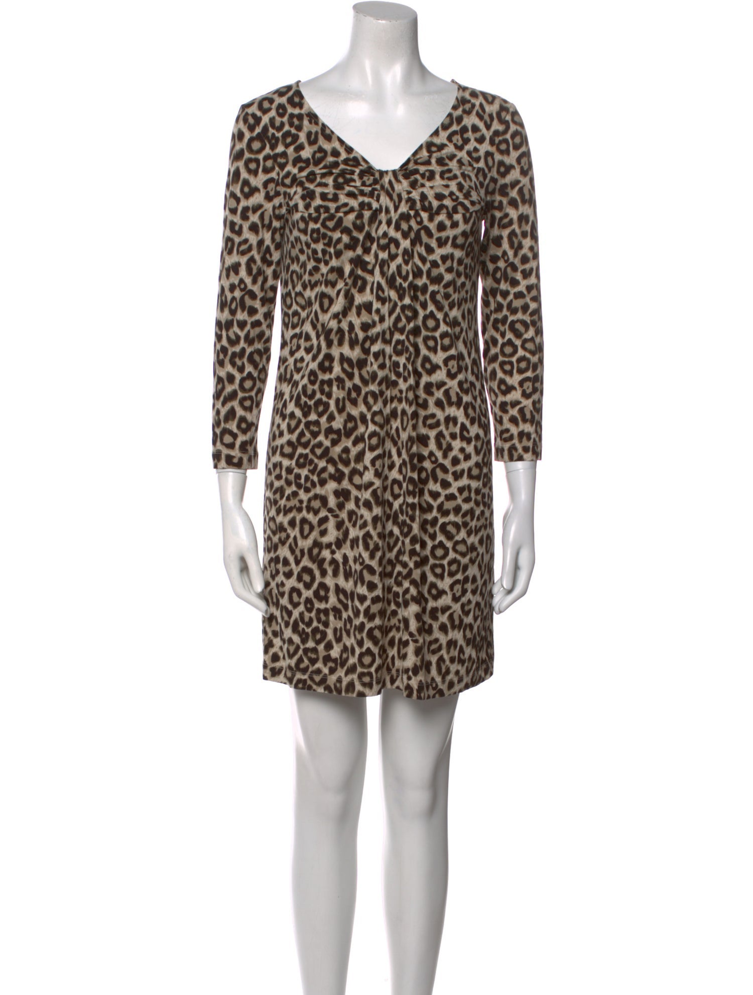 Weekend Max Mara Animal Print Mini Dress