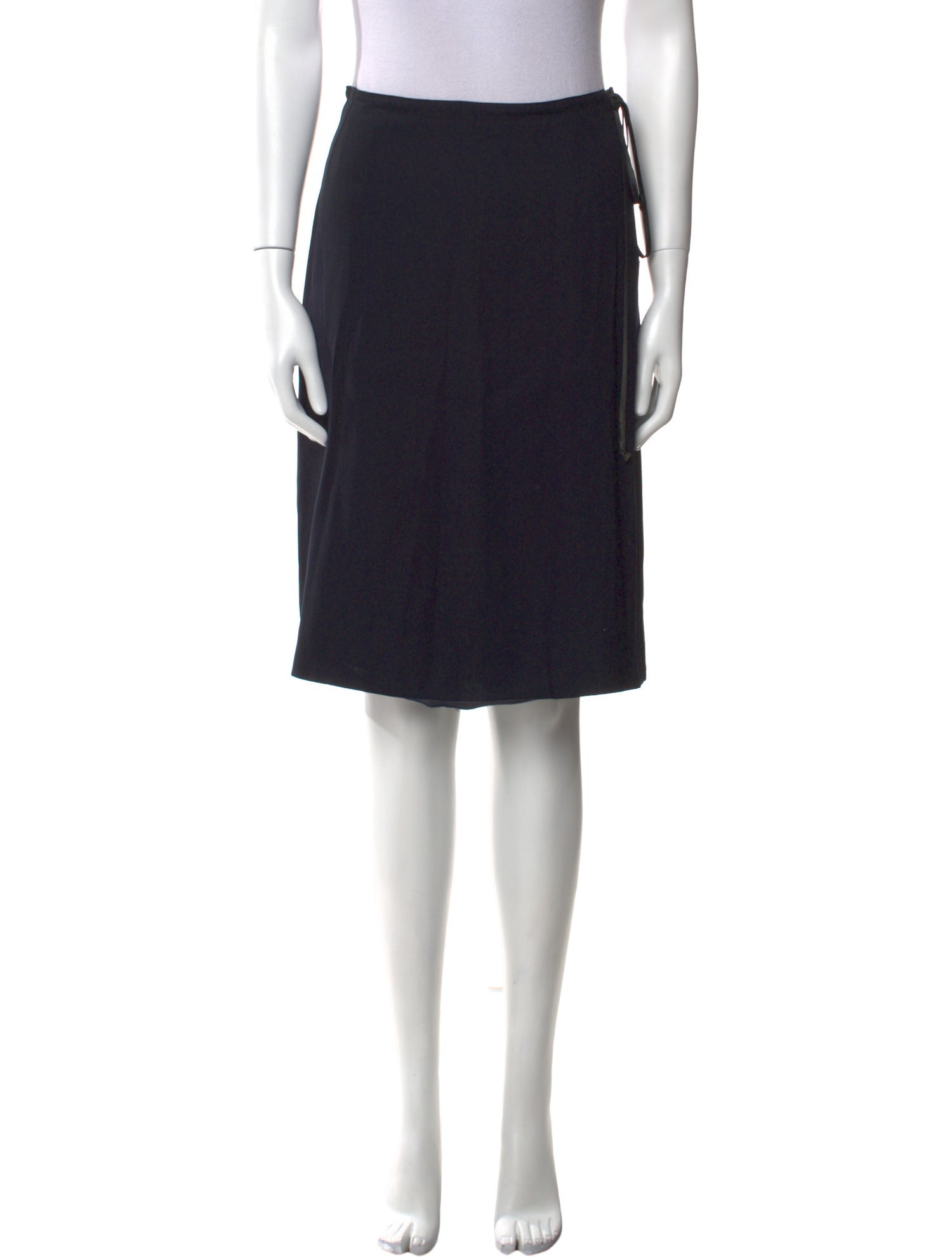 Weekend Max Mara Virgin Wool Knee-Length Skirt