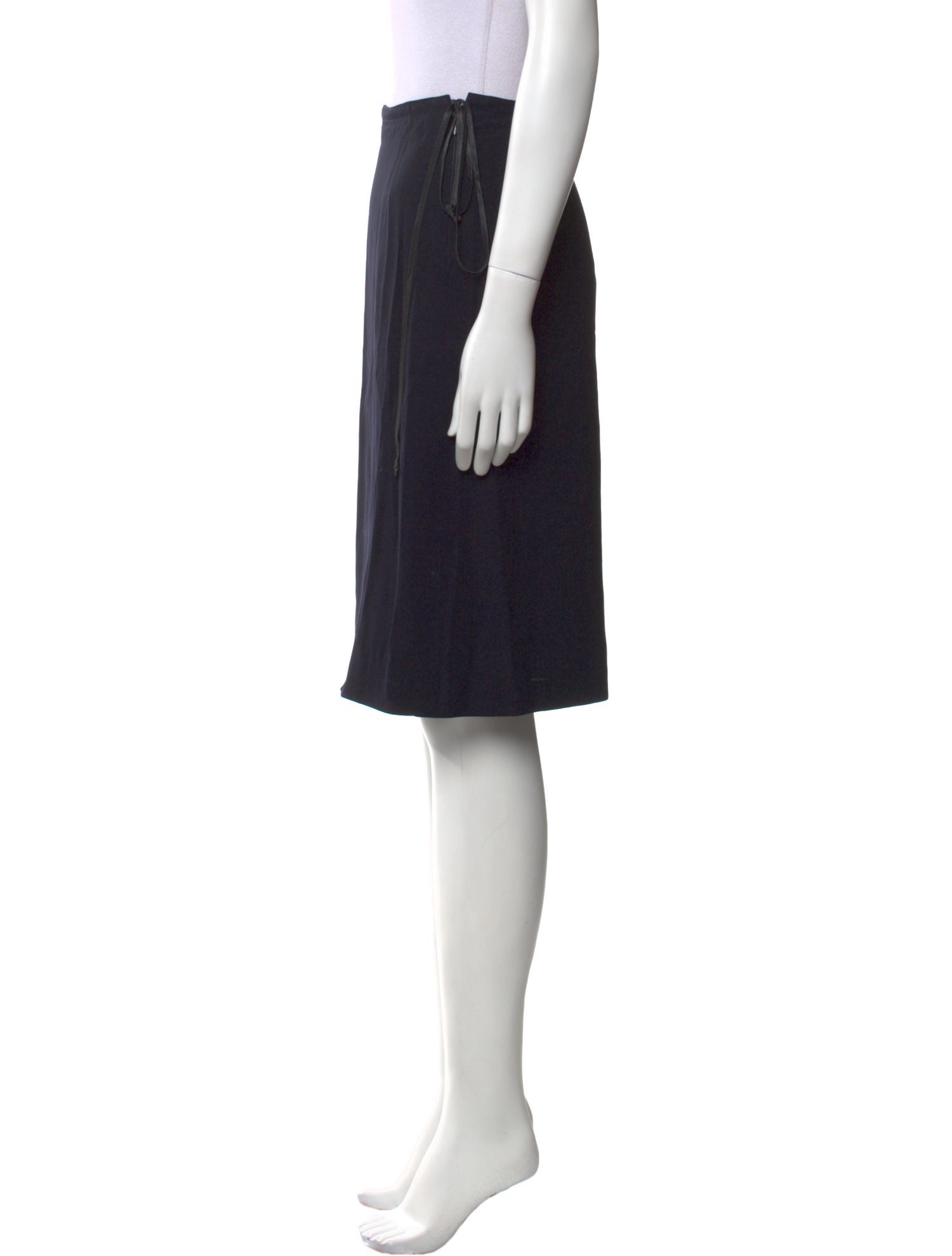Weekend Max Mara Virgin Wool Knee-Length Skirt
