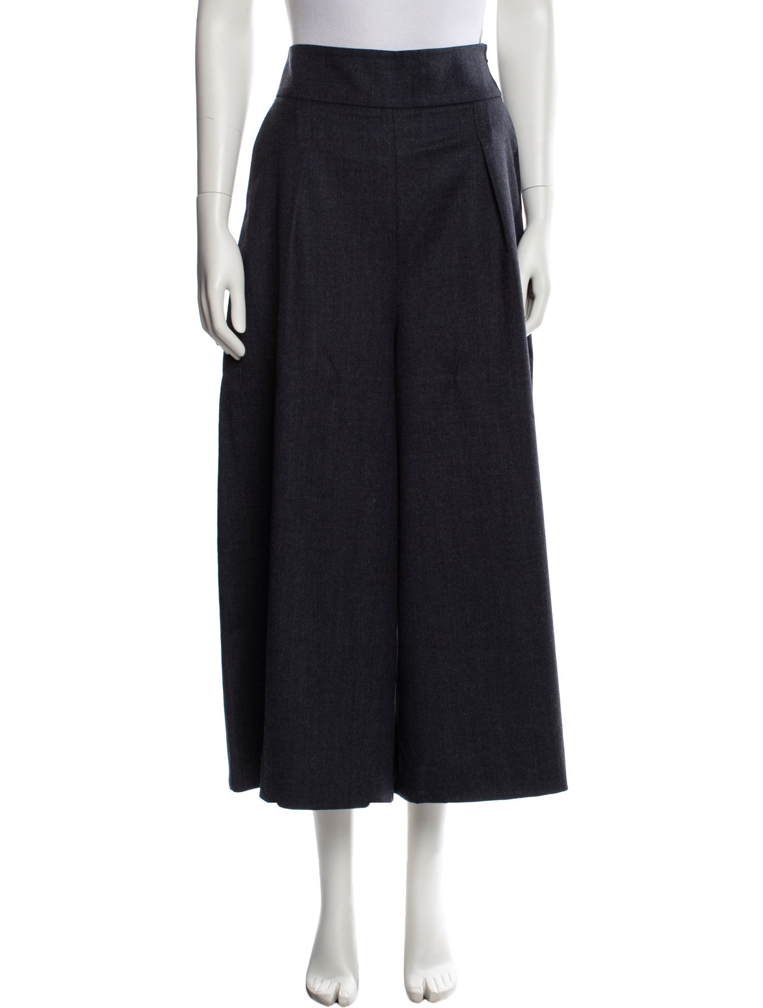Weekend Max Mara Virgin Wool Wide Leg Pants