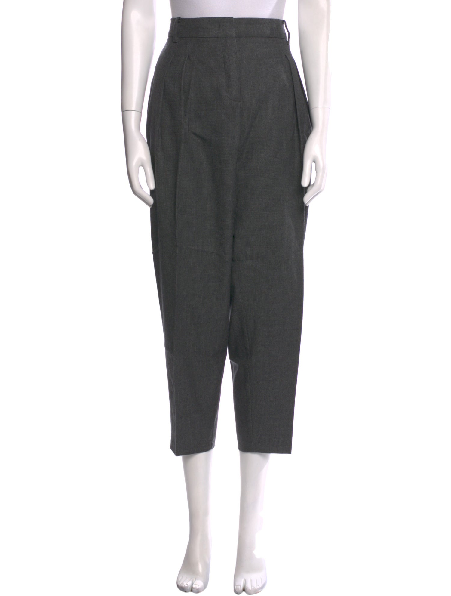 Weekend Max Mara Virgin Wool Skinny Leg Pants