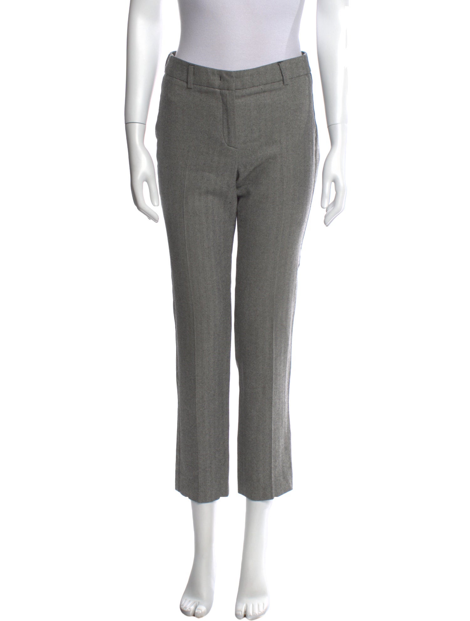 Weekend Max Mara Virgin Wool Straight Leg Pants