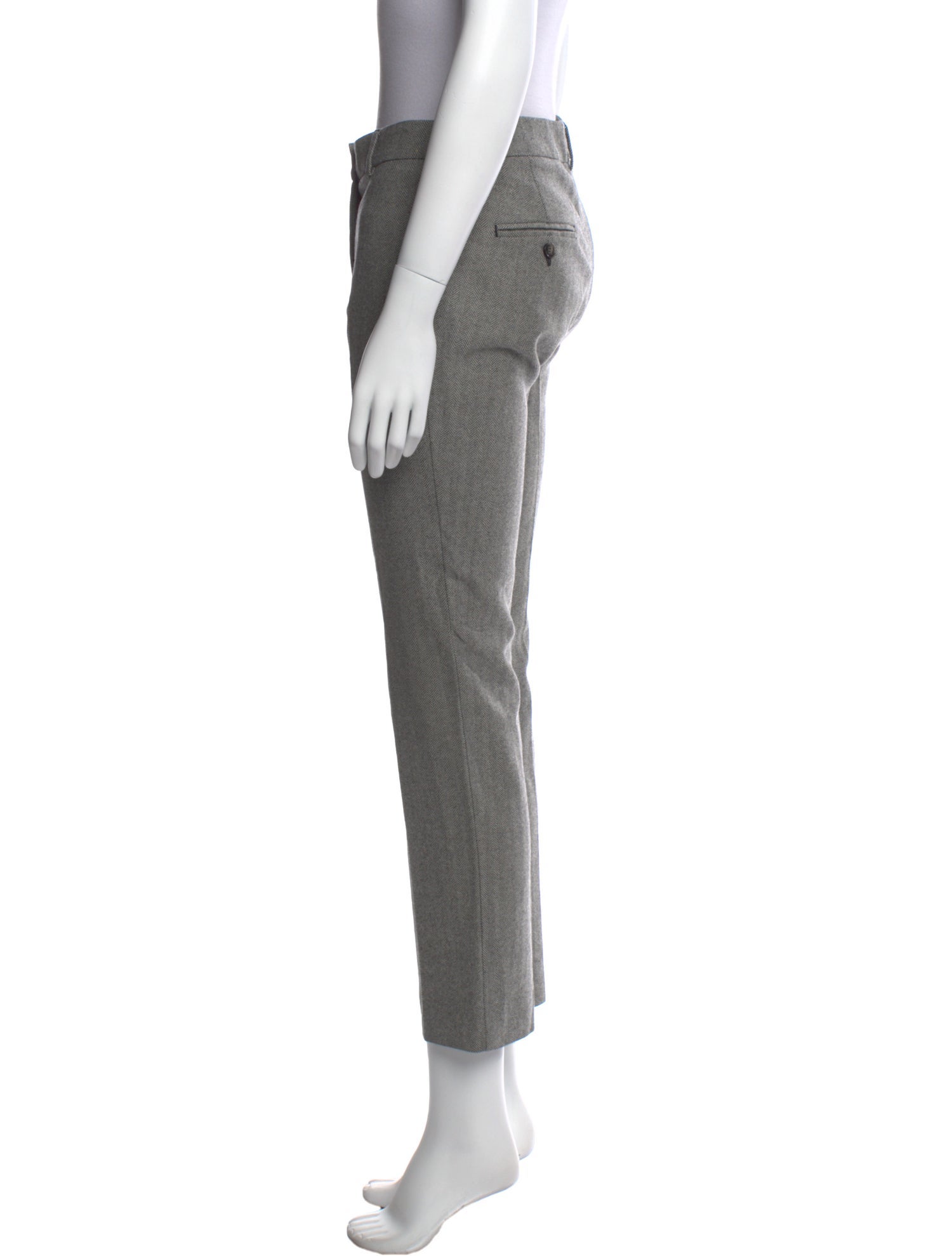 Weekend Max Mara Virgin Wool Straight Leg Pants
