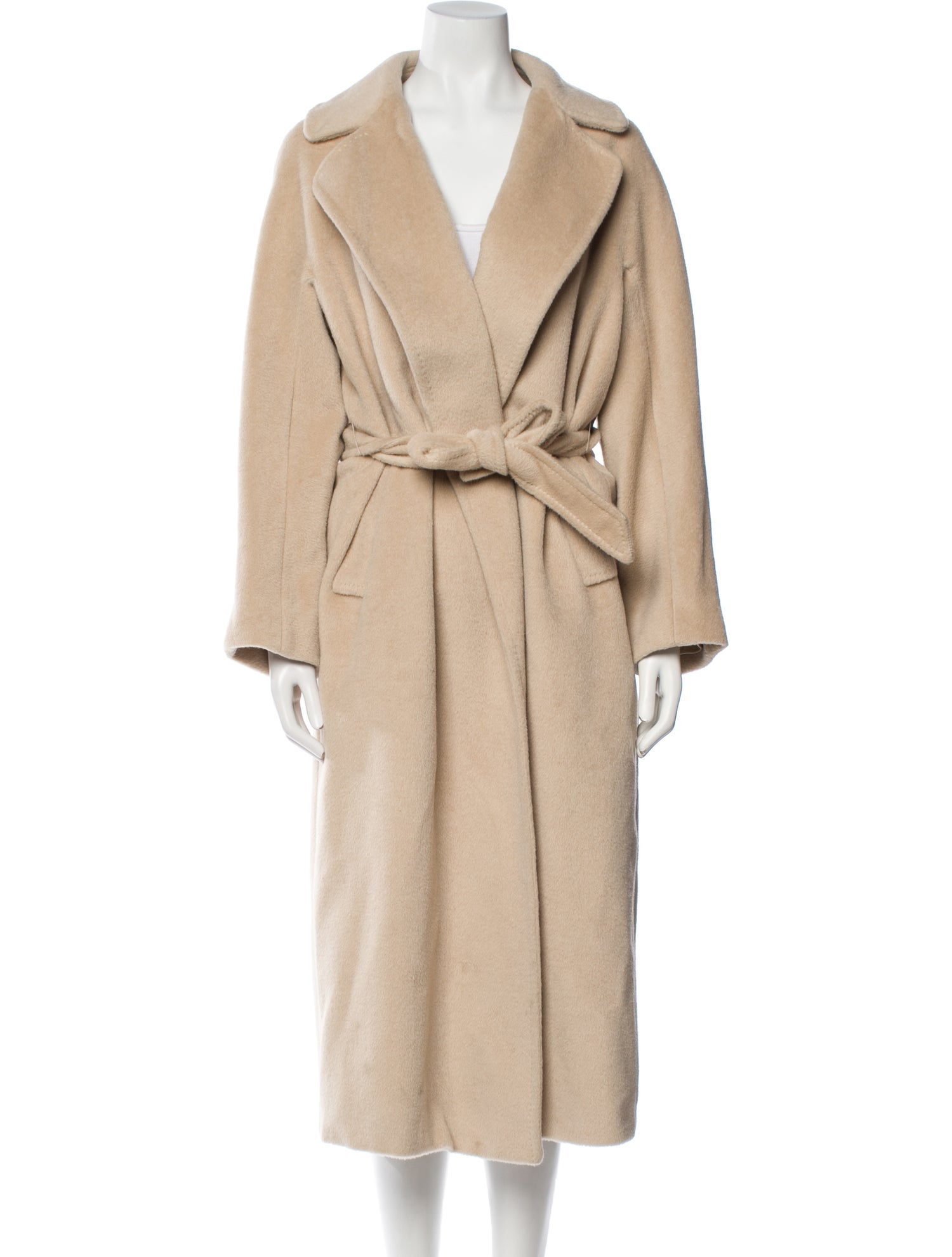 Weekend Max Mara Wool Faux Fur Coat