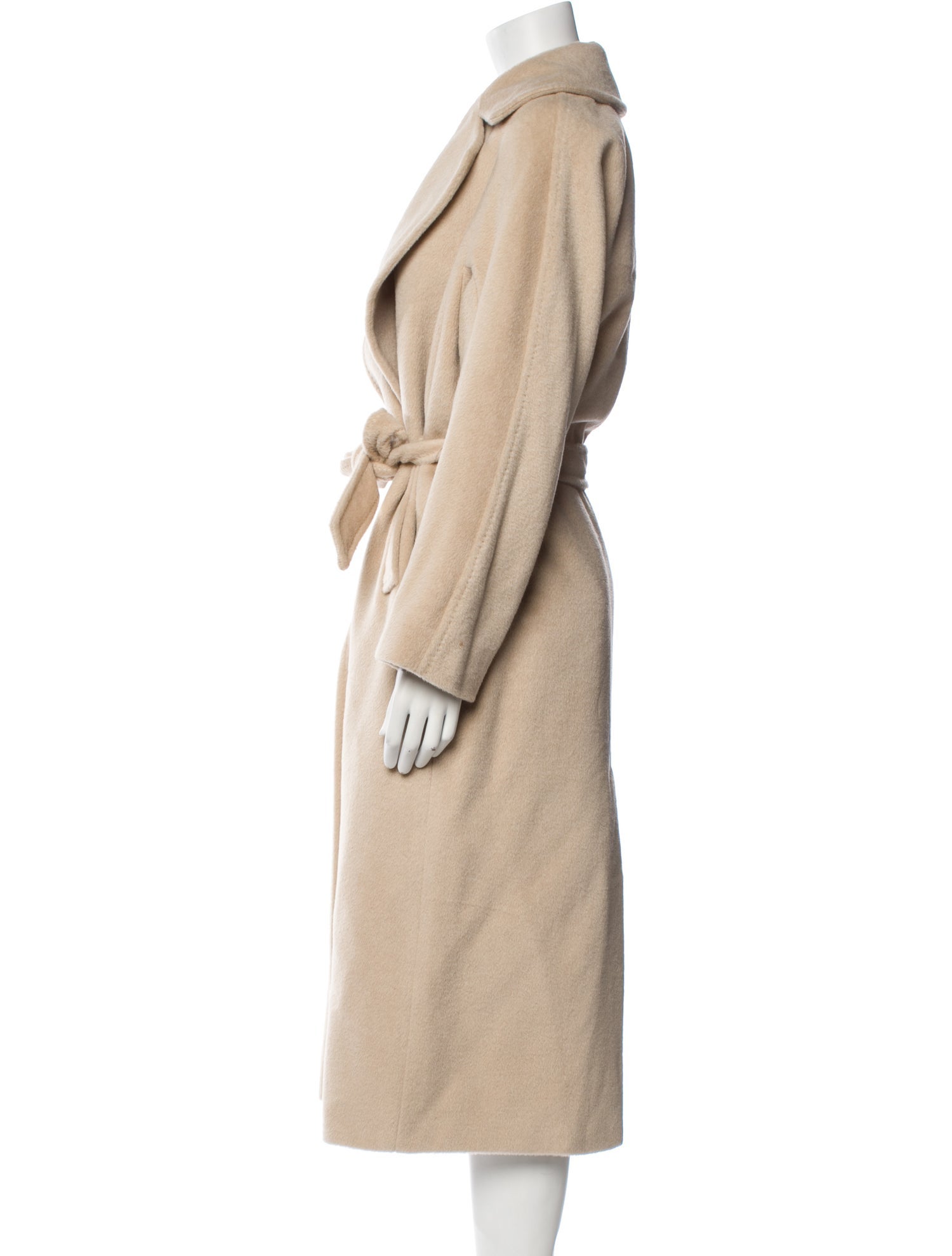 Weekend Max Mara Wool Faux Fur Coat