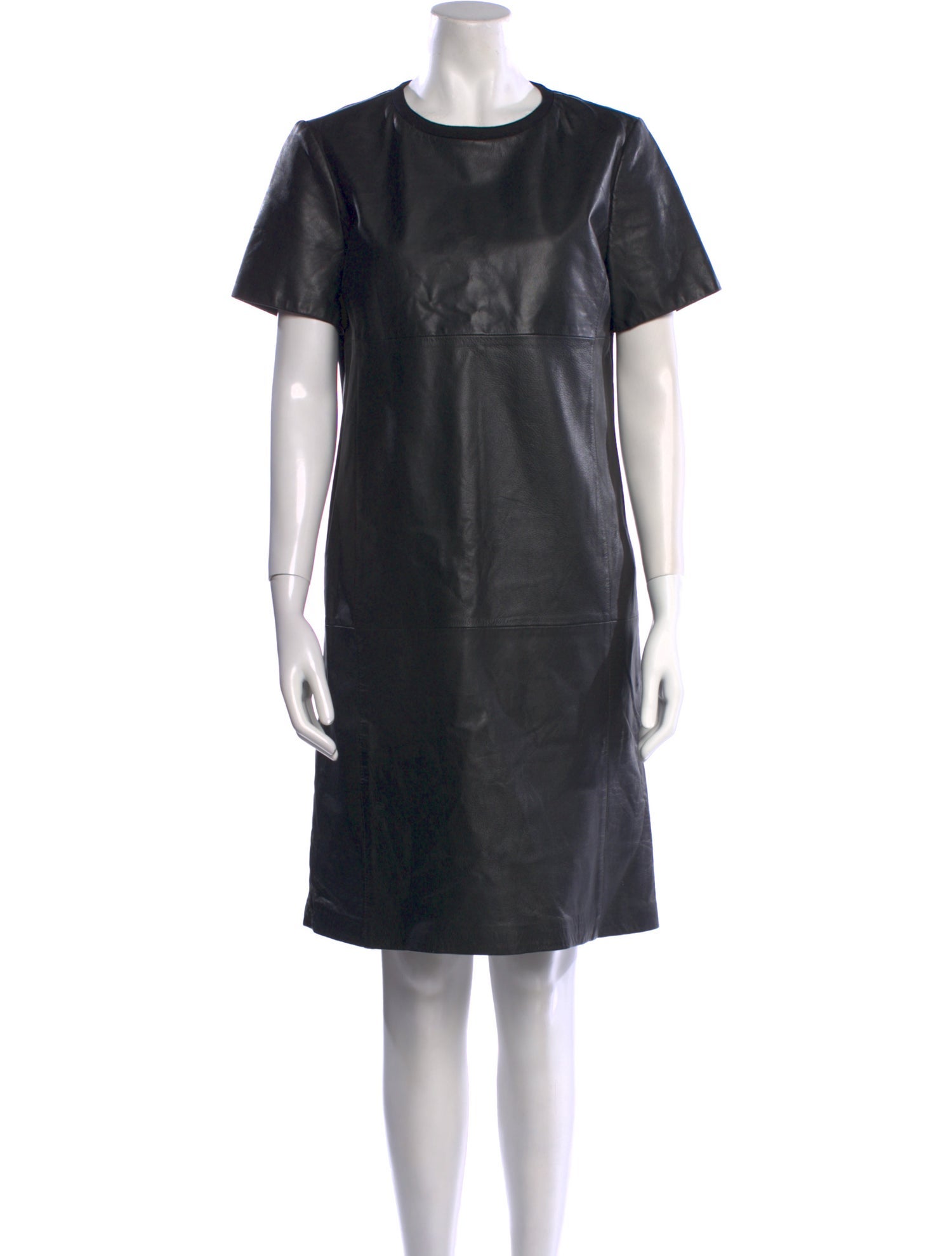 Weekend Max Mara Crew Neck Knee-Length Dress