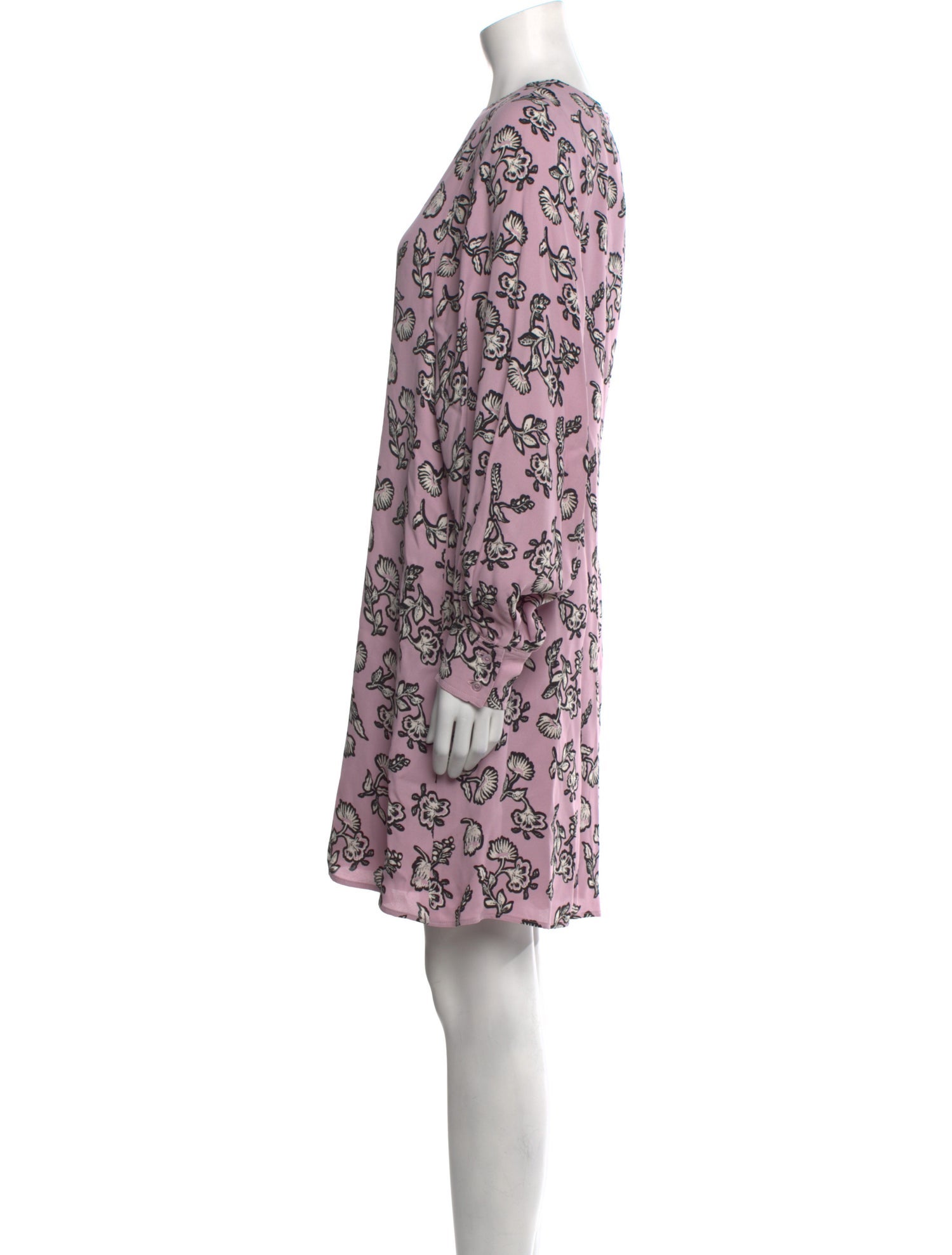 max mara weekend pink dress Weekend Max Mara Women's Lola Bishop Sleeve Dress - Pink