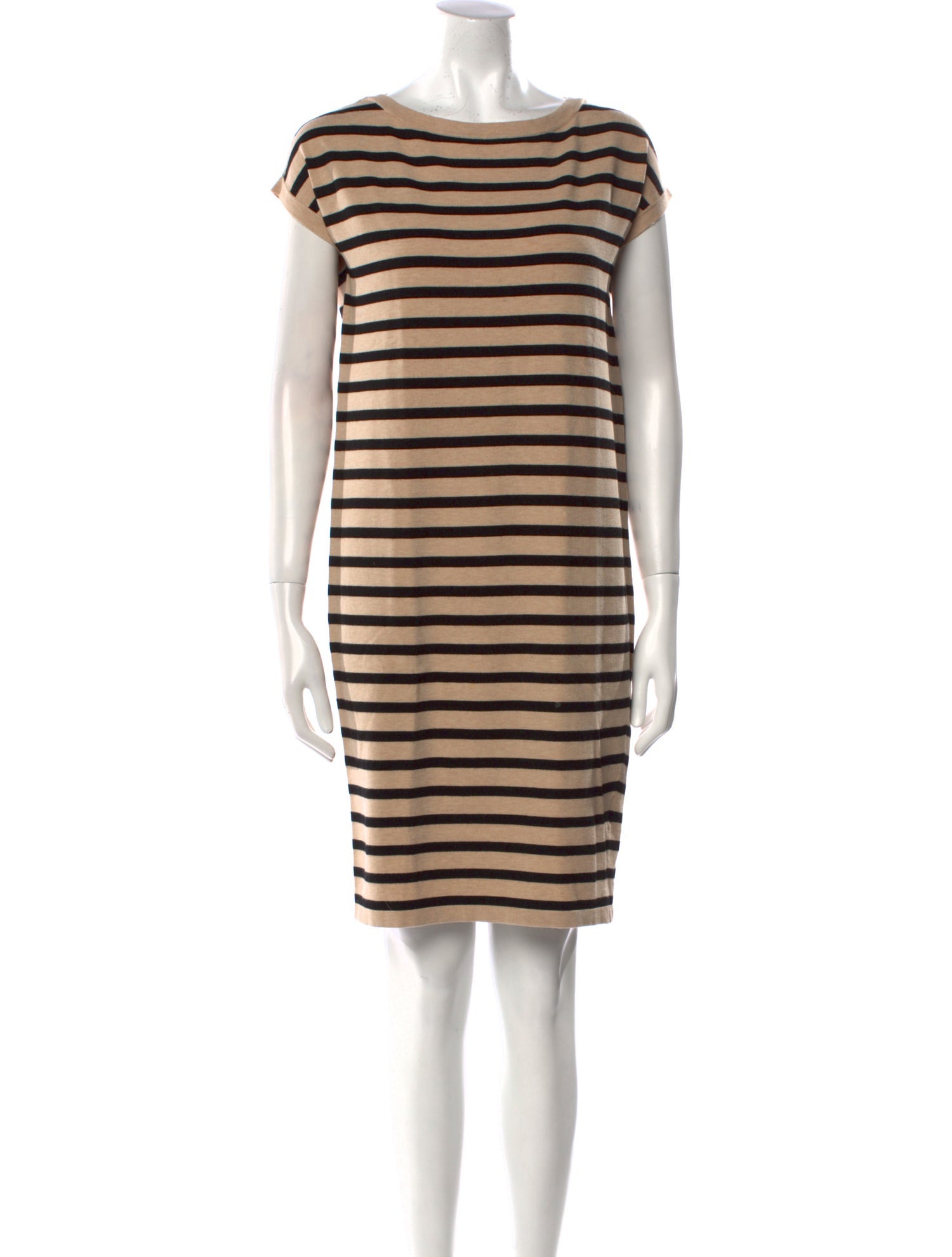 Weekend Max Mara Striped Knee-Length Dress