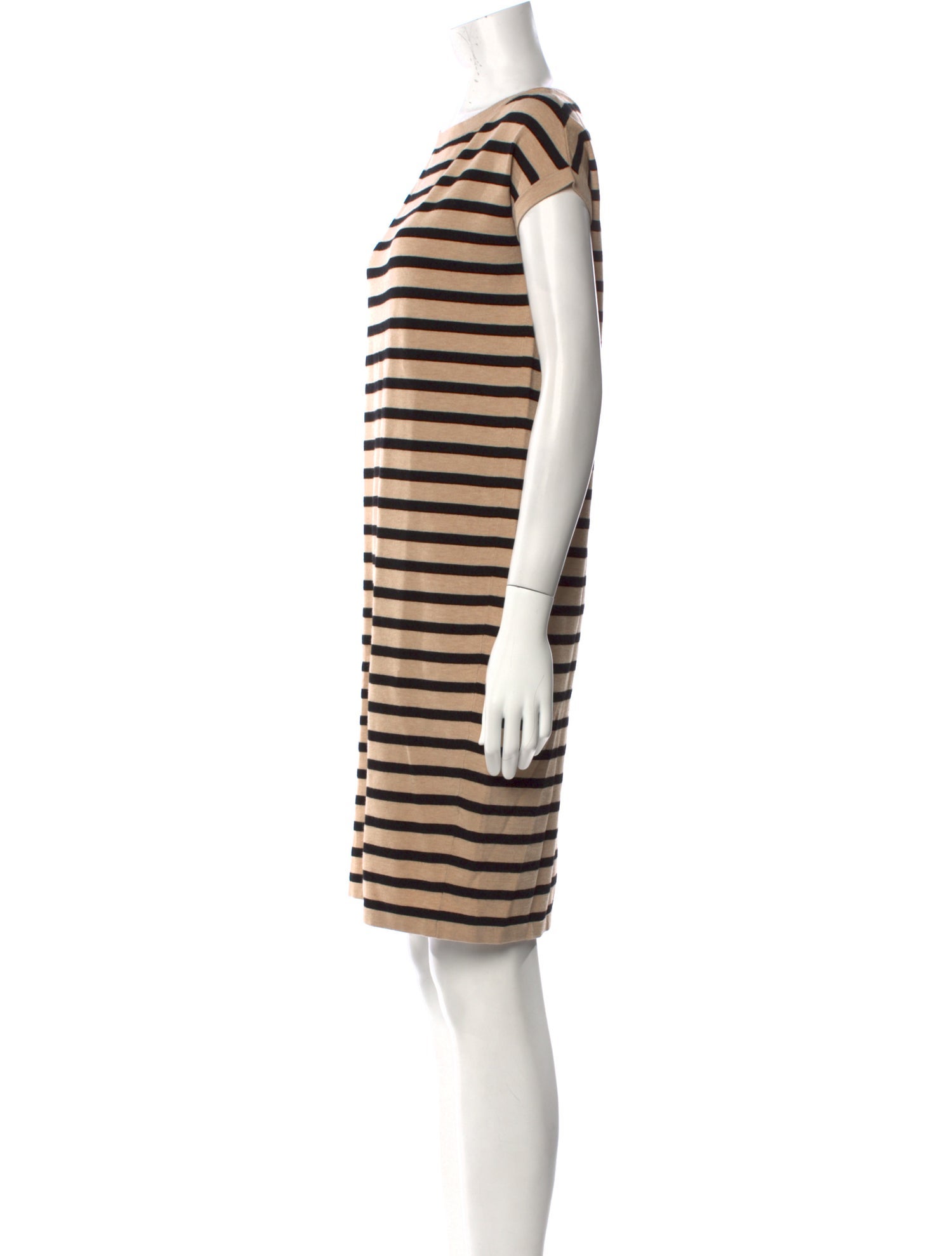 Weekend Max Mara Striped Knee-Length Dress