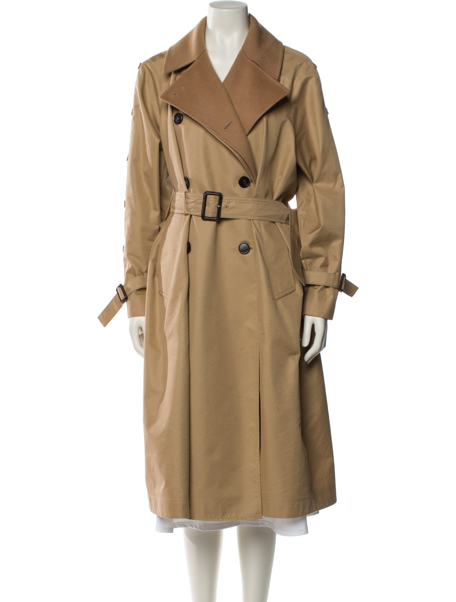 Weekend Max Mara Virgin Wool Trench Coat