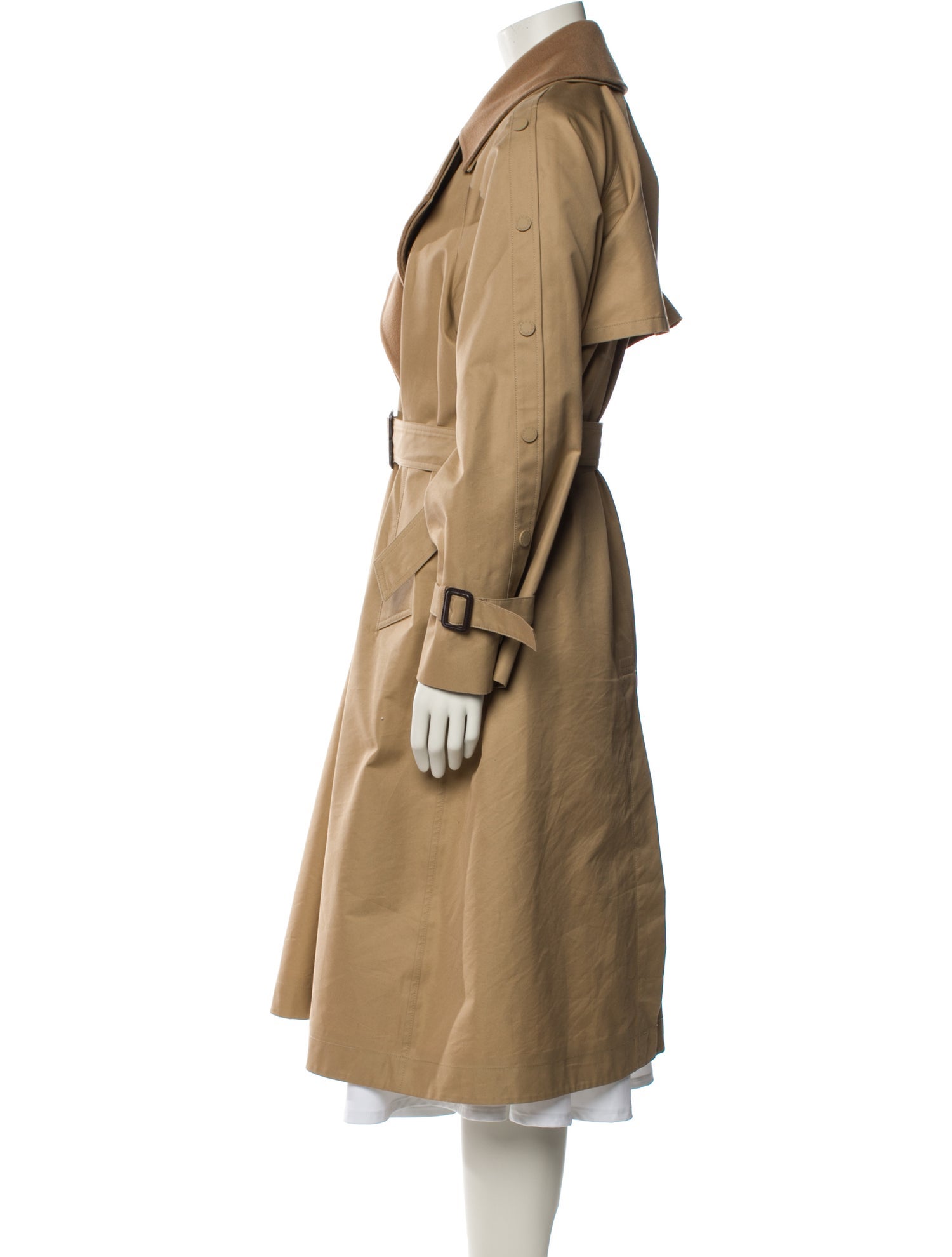 Weekend Max Mara Virgin Wool Trench Coat