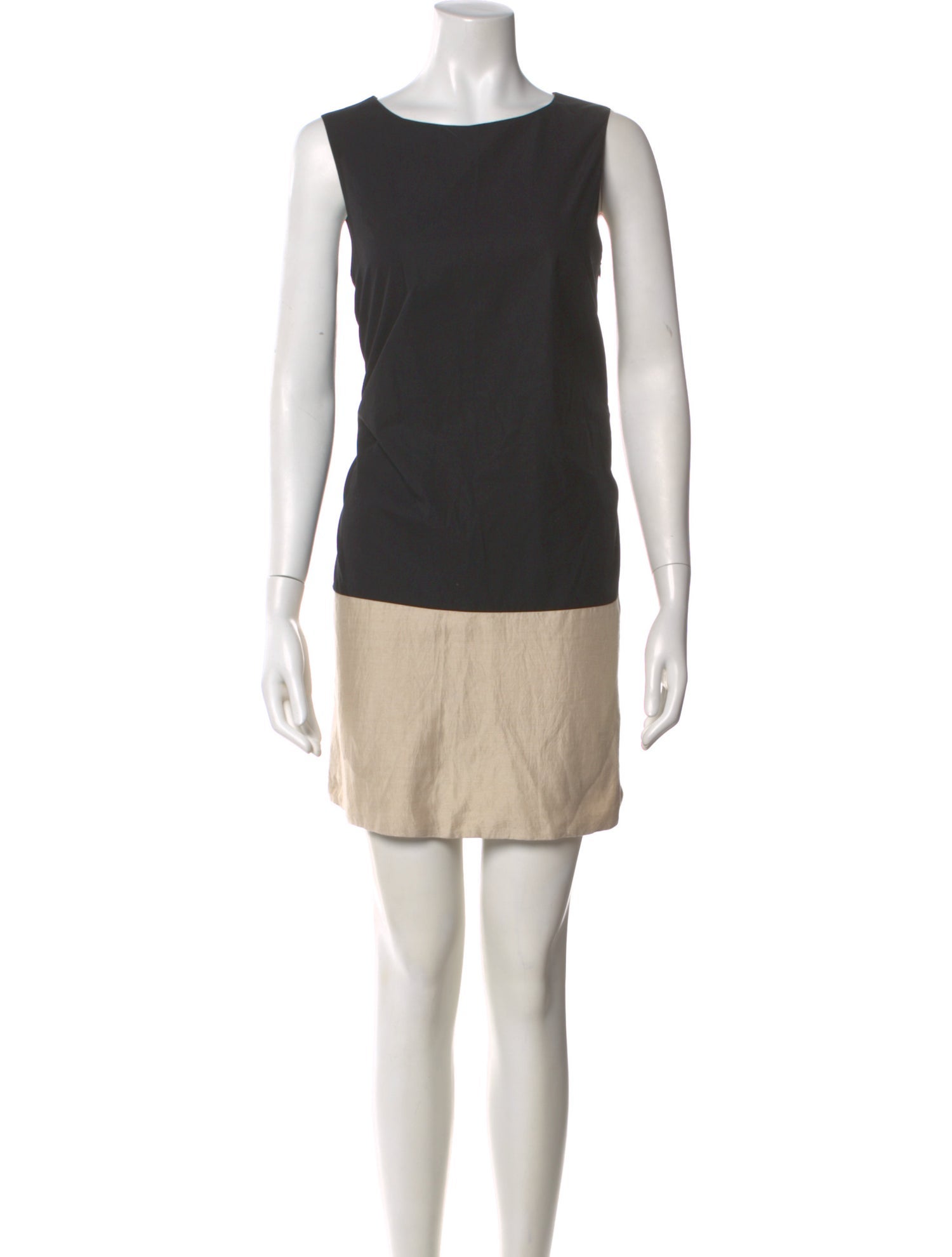 Weekend Max Mara Bateau Neckline Mini Dress