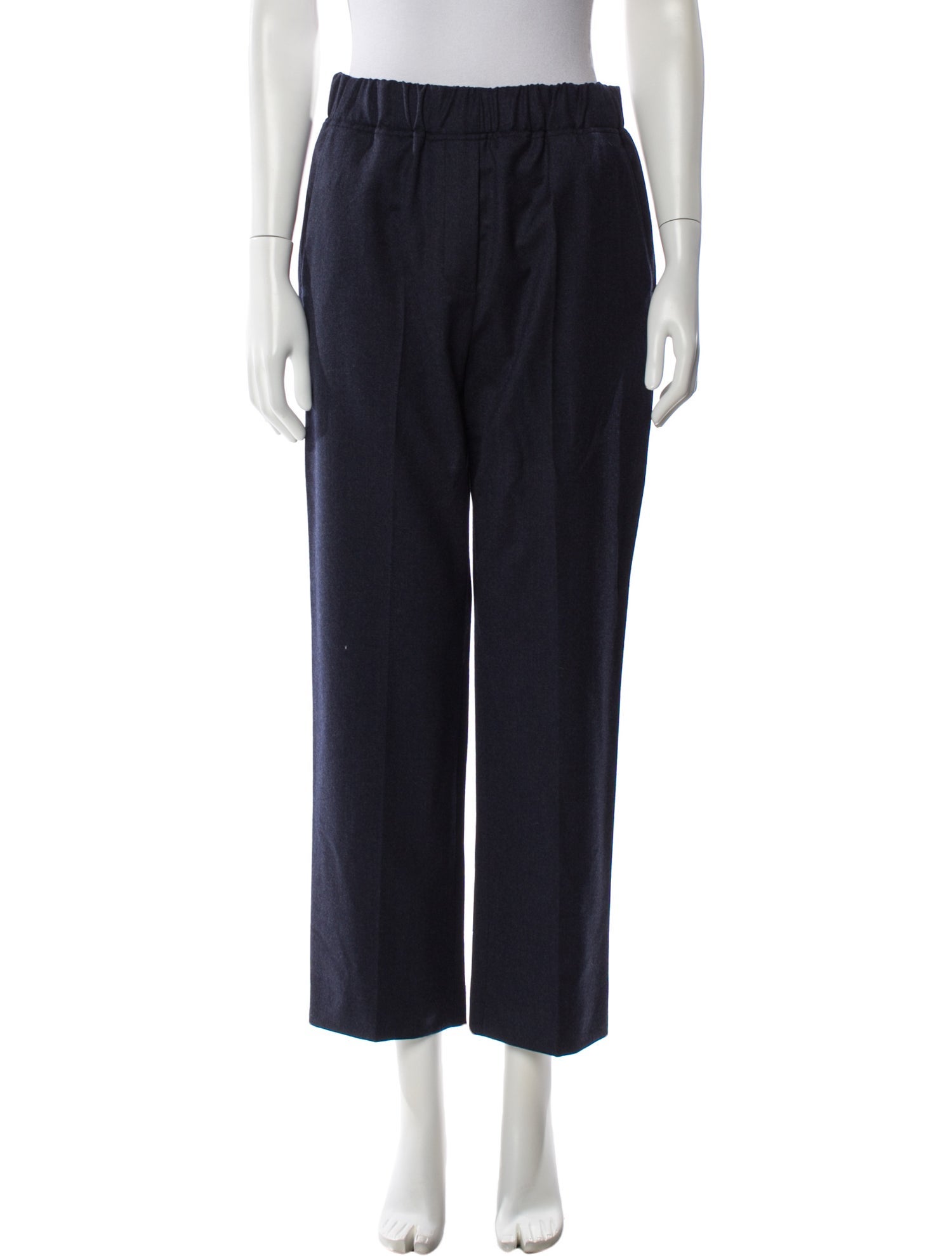 Weekend Max Mara Virgin Wool Straight Leg Pants