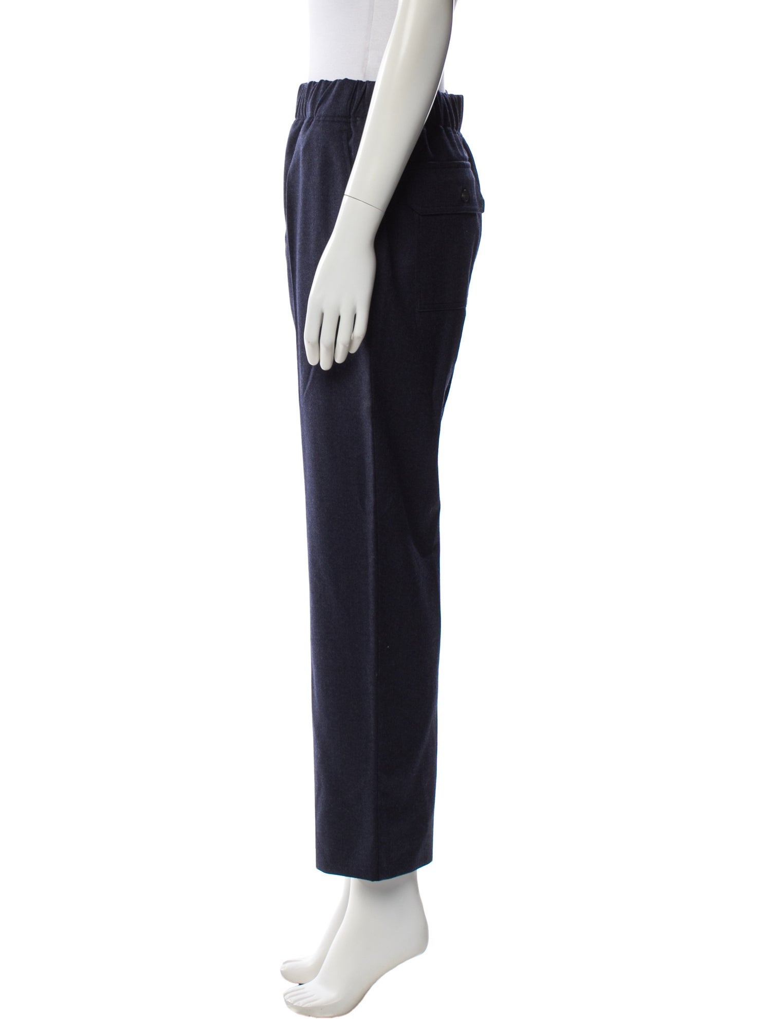 Weekend Max Mara Virgin Wool Straight Leg Pants