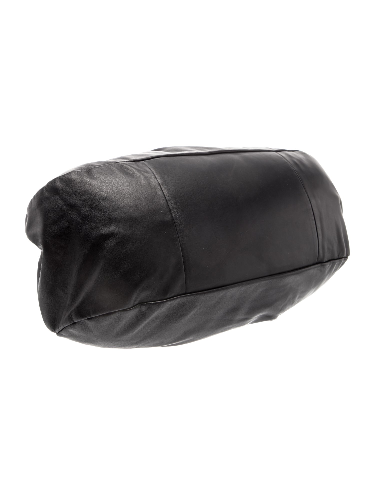 Weekend Max Mara Leather Shoulder Bag w/ Tags - Black Clutches