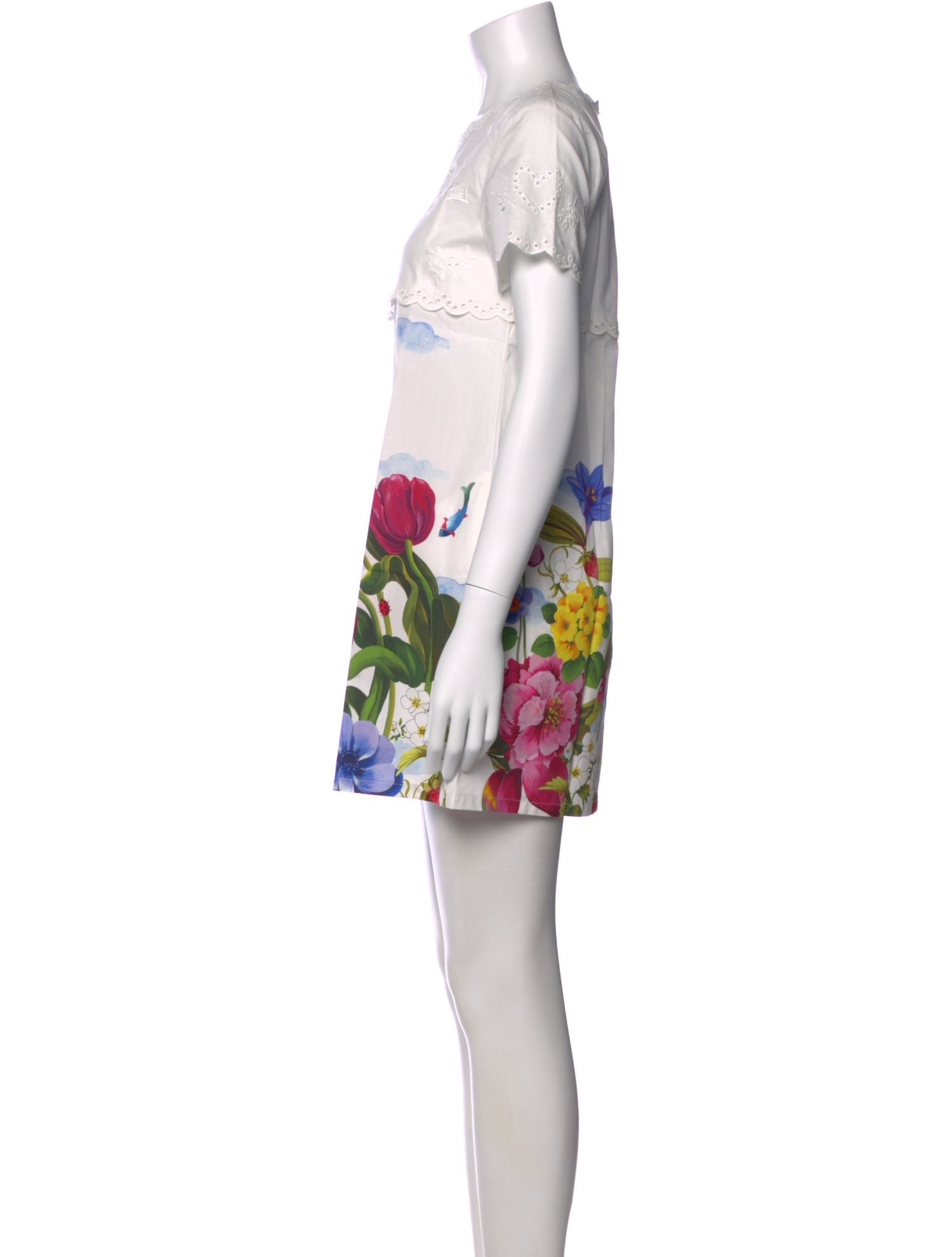 Weekend Max Mara Floral Print Mini Dress