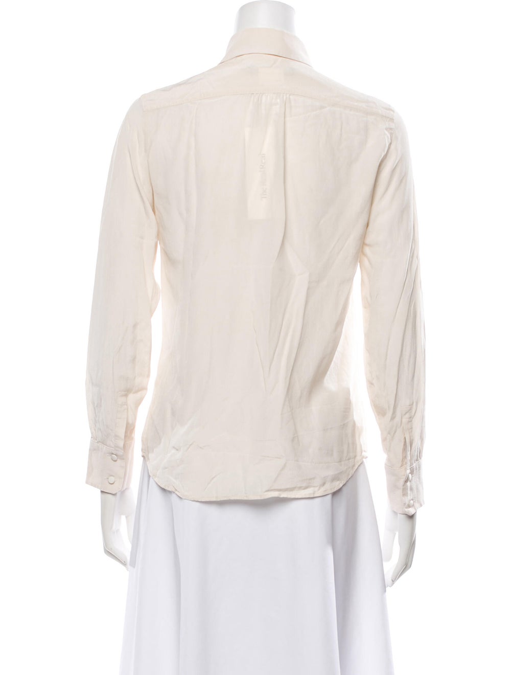 Weekend Max Mara Silk Long Sleeve Blouse View 3