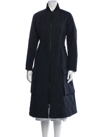 Pre-owned Weekend Max Mara Down Coat In Blue