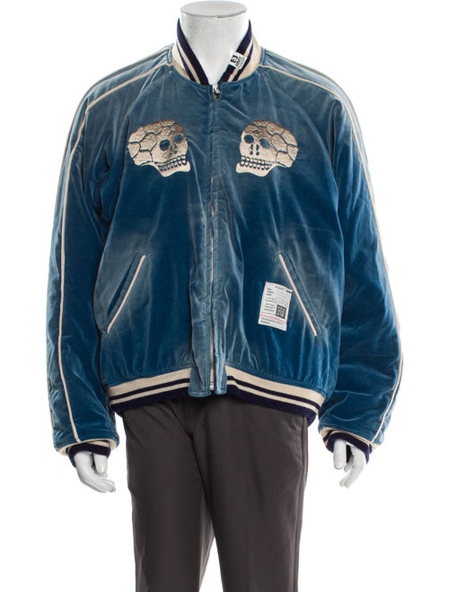 Maison Mihara Yasuhiro Graphic Print Bomber Jacket