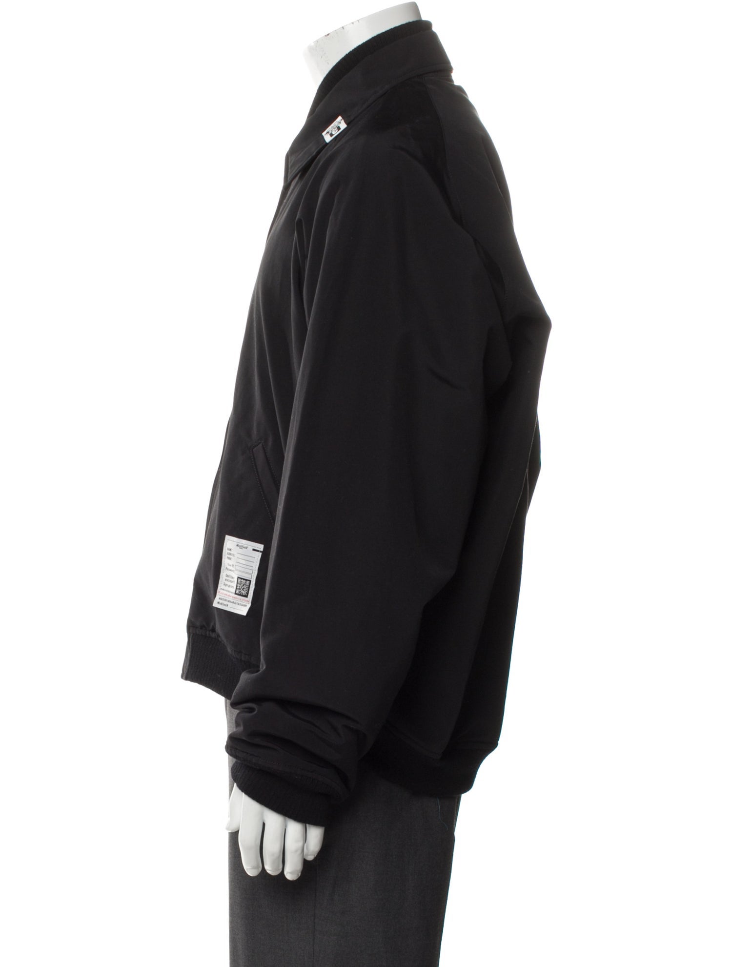 Maison Mihara Yasuhiro Graphic Print Bomber Jacket w/ Tags