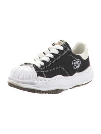 Maison Mihara Yasuhiro Canvas Graphic Print Sneakers