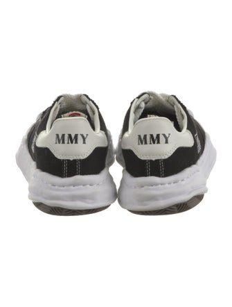 Maison Mihara Yasuhiro Canvas Graphic Print Sneakers