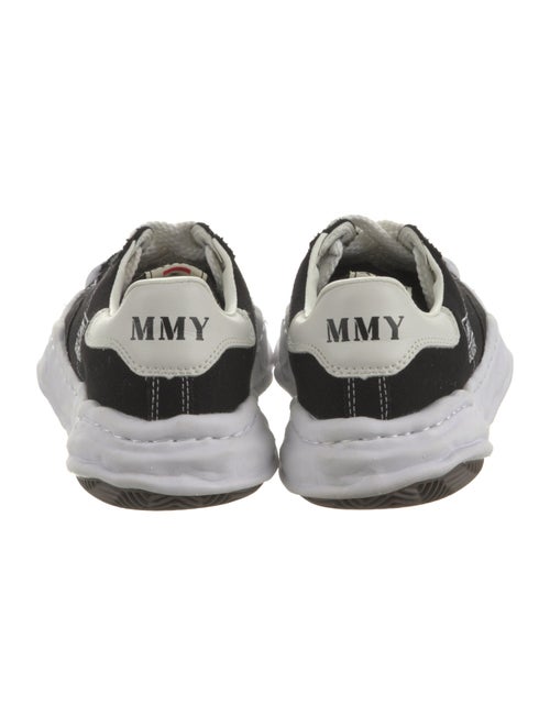 Maison Mihara Yasuhiro Canvas Graphic Print Sneakers