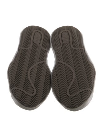 Maison Mihara Yasuhiro Canvas Graphic Print Sneakers