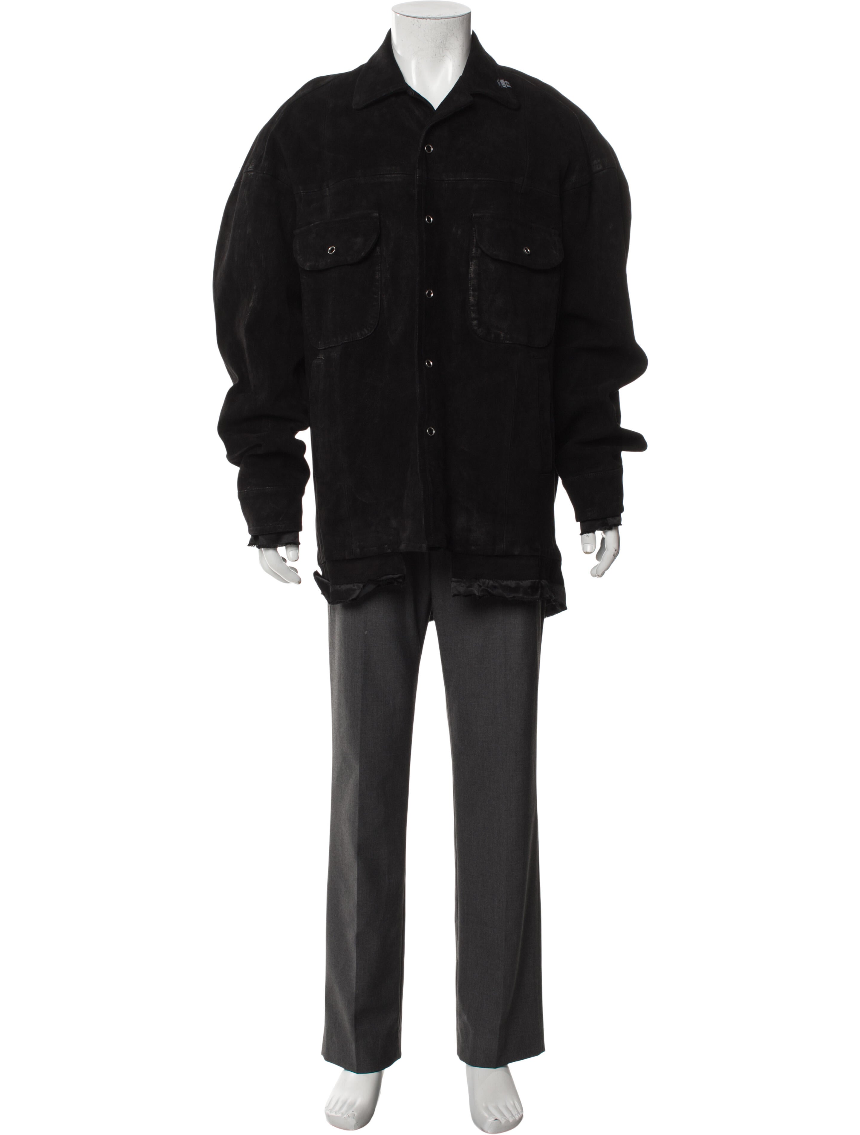 Maison Mihara Yasuhiro Calf Leather Utility Jacket