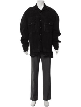 Maison Mihara Yasuhiro Calf Leather Utility Jacket