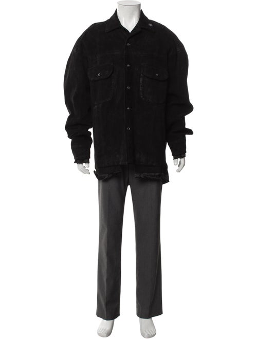 Maison Mihara Yasuhiro Calf Leather Utility Jacket