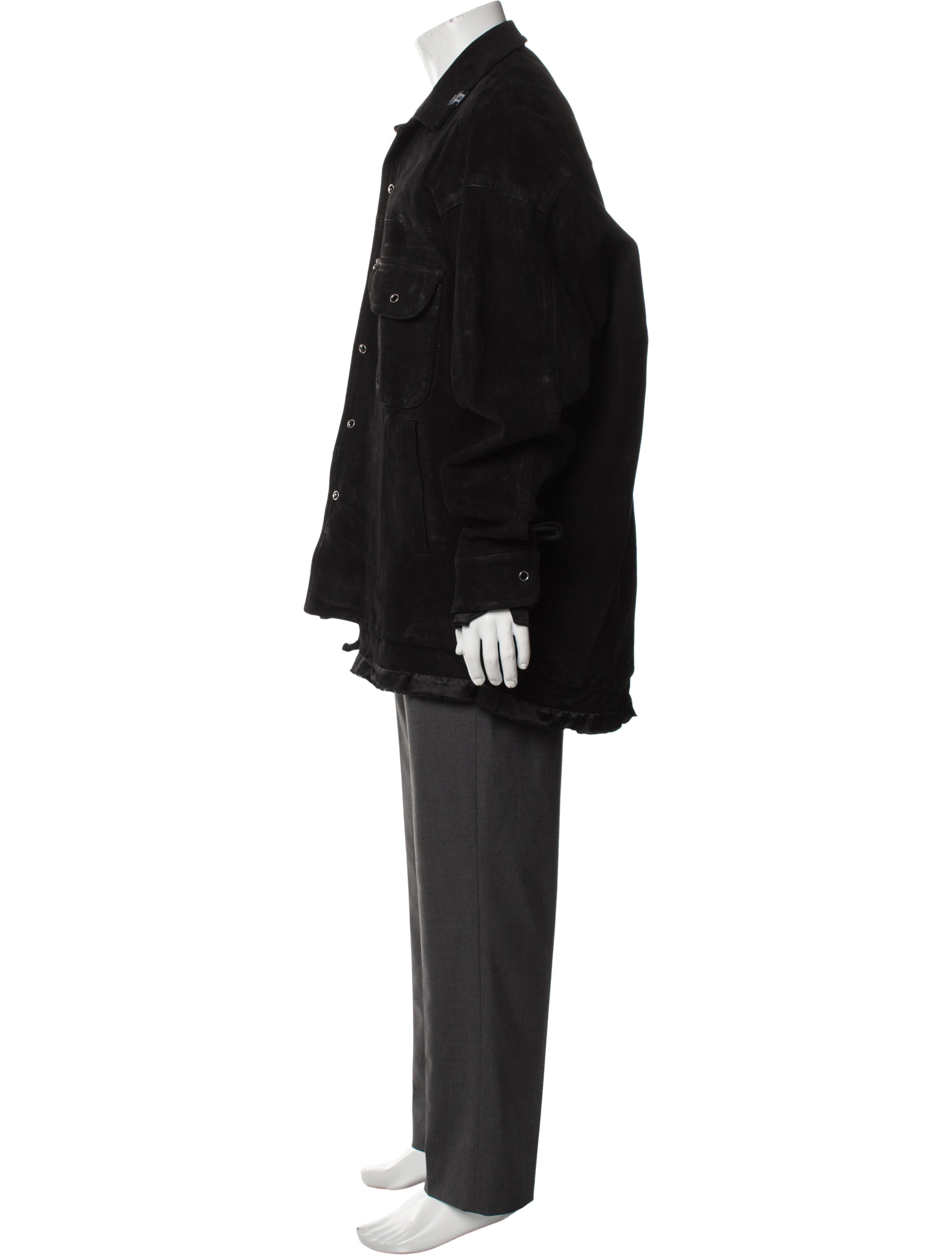 Maison Mihara Yasuhiro Calf Leather Utility Jacket