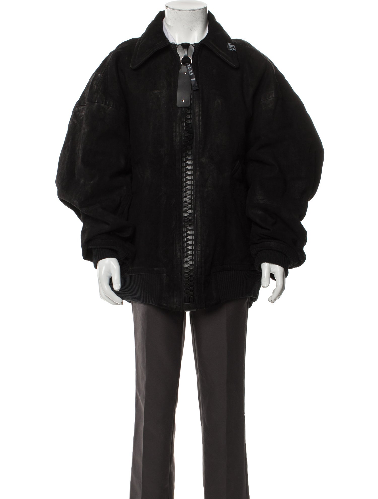 Maison Mihara Yasuhiro Goat Leather Coat w/ Tags