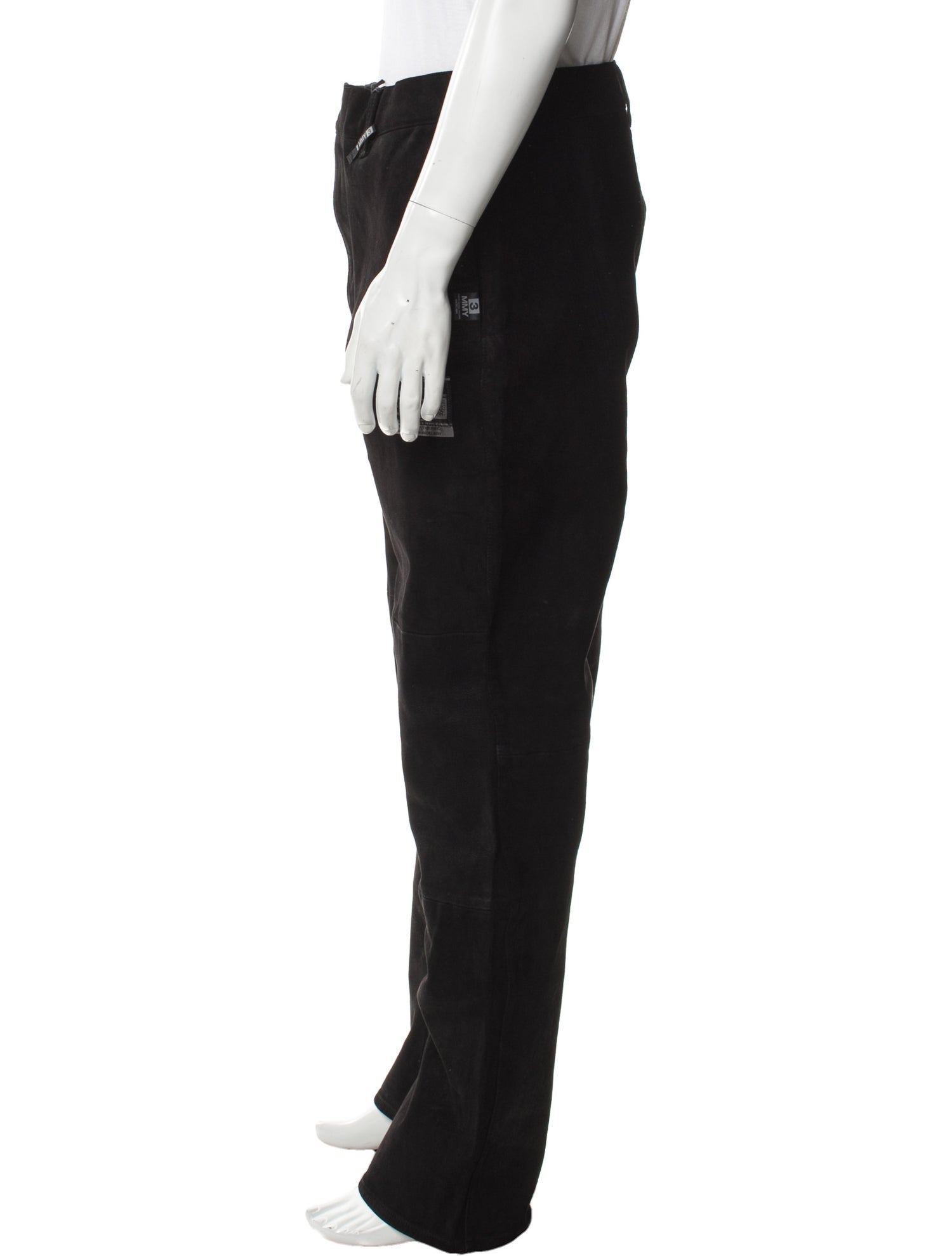 Maison Mihara Yasuhiro Leather Joggers