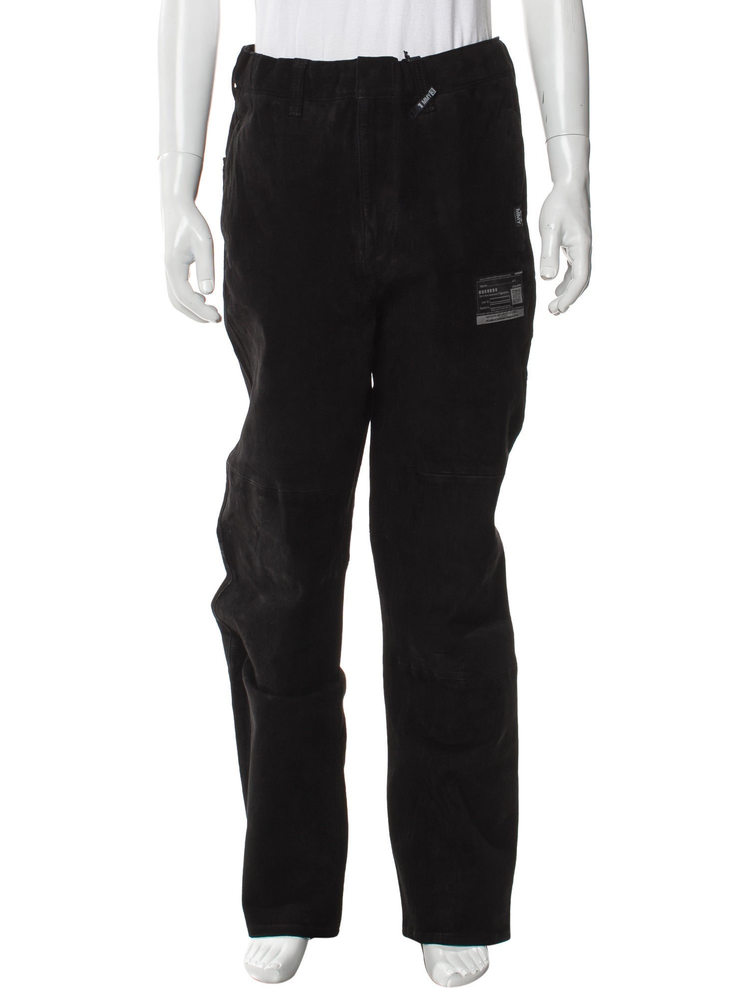 Maison Mihara Yasuhiro Leather Joggers