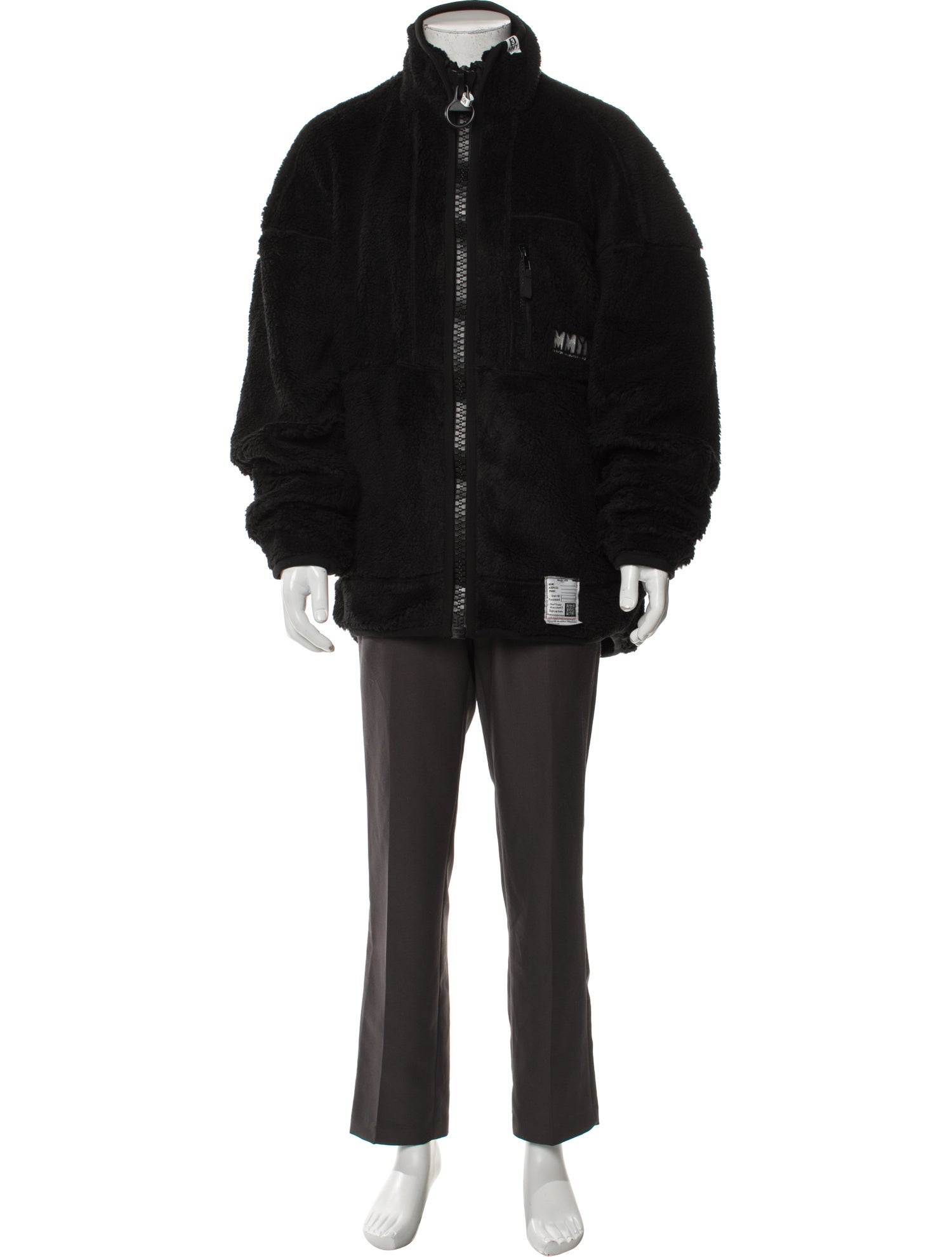 Maison Mihara Yasuhiro Turtleneck Long Sleeve Cardigan