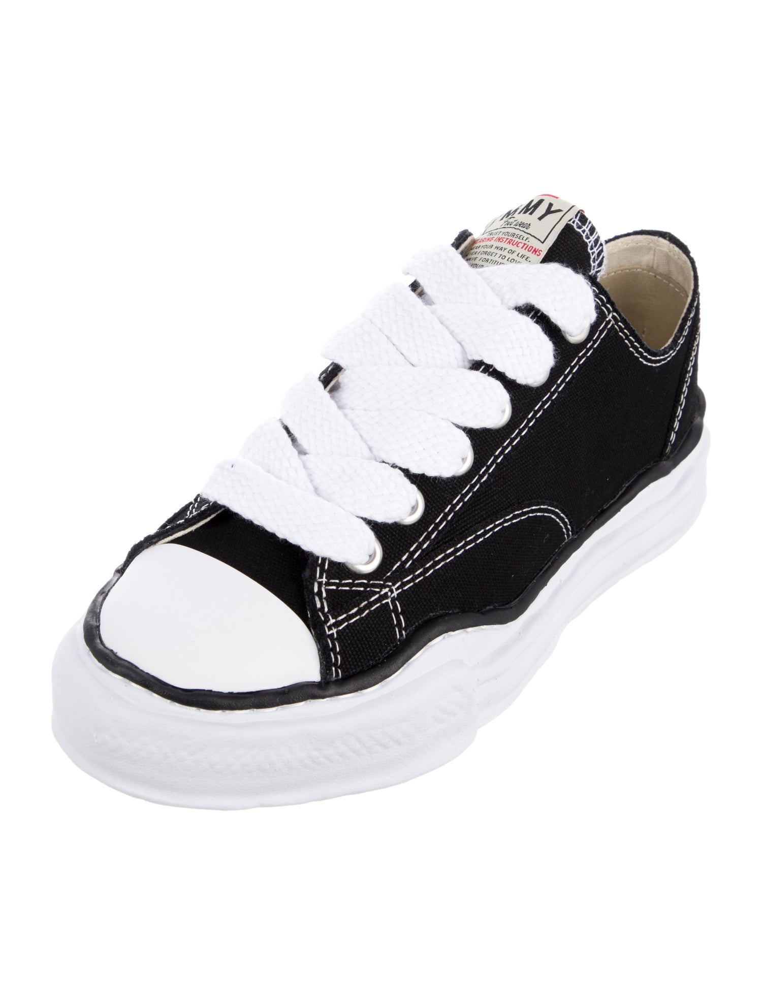 Maison Mihara Yasuhiro Canvas Athletic Sneakers