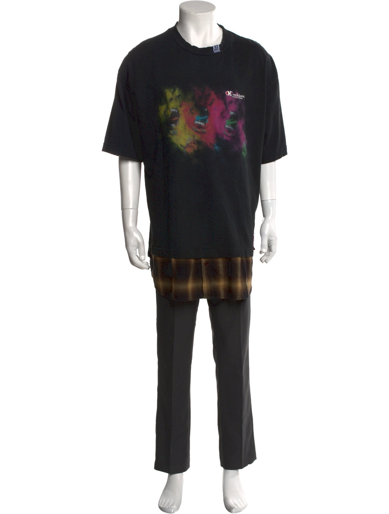 Maison Mihara Yasuhiro Printed Crew Neck T-Shirt