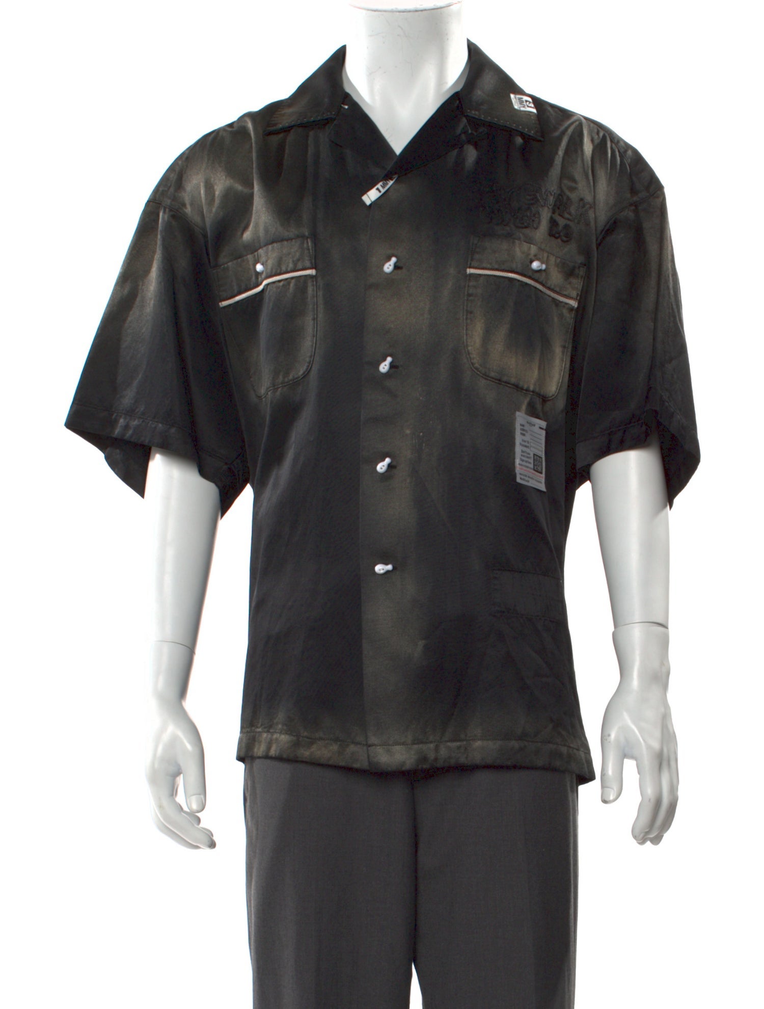 Maison Mihara Yasuhiro Three-Quarter Sleeve Shirt w/ Tags