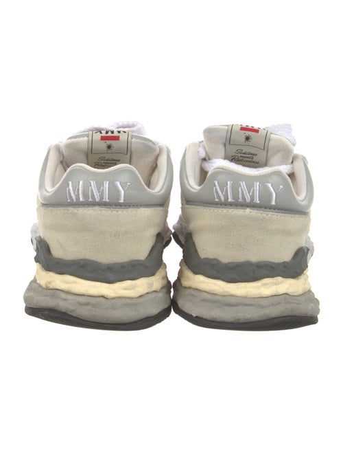 Maison Mihara Yasuhiro Suede Colorblock Pattern Sneakers