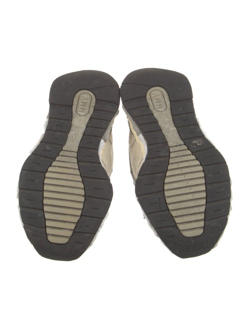 Maison Mihara Yasuhiro Suede Colorblock Pattern Sneakers
