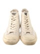 Maison Mihara Yasuhiro Canvas Distressed Accents Sneakers