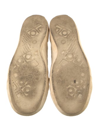 Maison Mihara Yasuhiro Canvas Distressed Accents Sneakers