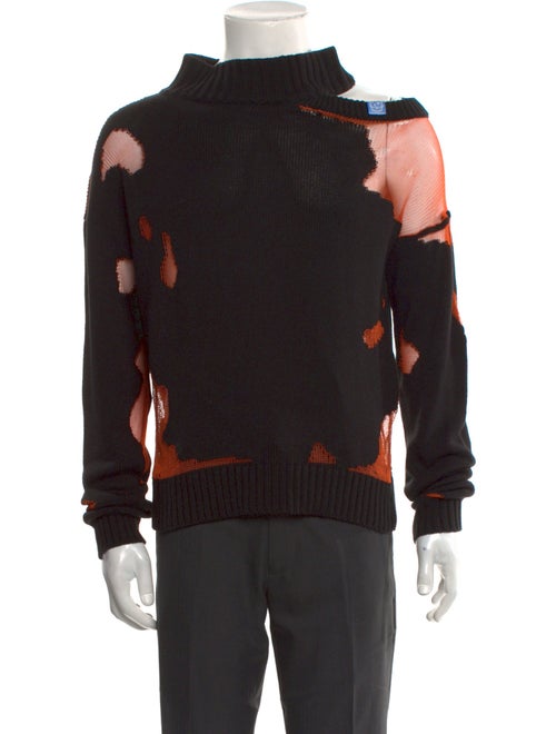 Maison Mihara Yasuhiro Printed Turtleneck Pullover
