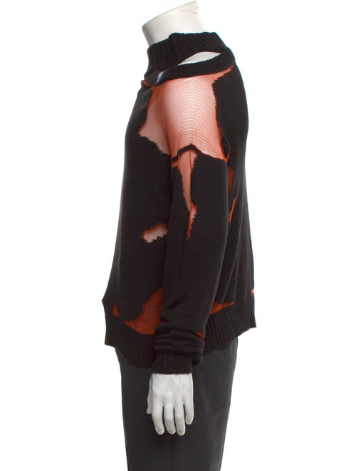 Maison Mihara Yasuhiro Printed Turtleneck Pullover